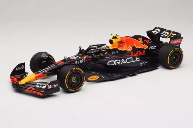 Minichamps Red Bull F1 Rb18 Team Oracle Red Bull Racing N 11 Winner Monaco Gp With Intermediate Tires 2022 Sergio Perez 1:18 110220711